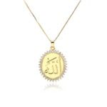 Allah Crystal Necklace