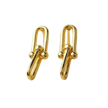 PAPER LINK EARRINGS