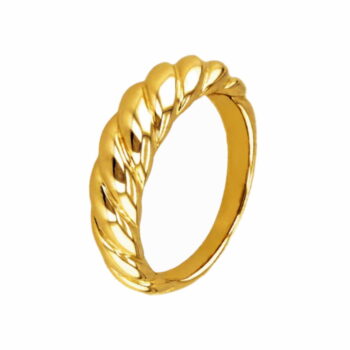 THIN CROISSANT RING