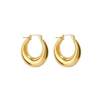 CALI GOLD HOOPS