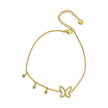 PETITE BUTTERFLY CZ BRACELET
