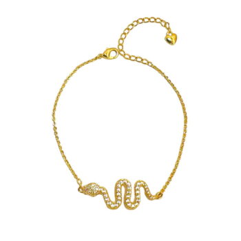 PETITE SNAKE CZ BRACELET