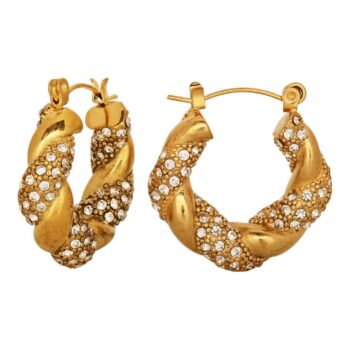 TWISTED FRENCH HOOPS